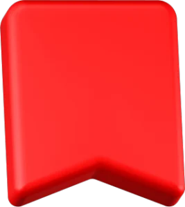 Bookmark Symbol, Favourite 3D Icon Free