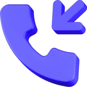 Call Phone In 3D Icon Free