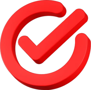 Checkmark, Tick Circle 3D Icon Free