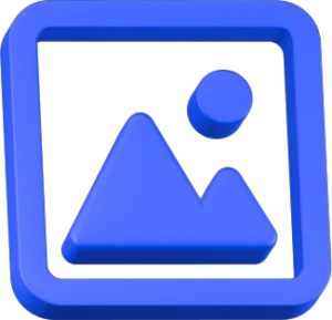 Image Gallery Symbol 3D Icon Free
