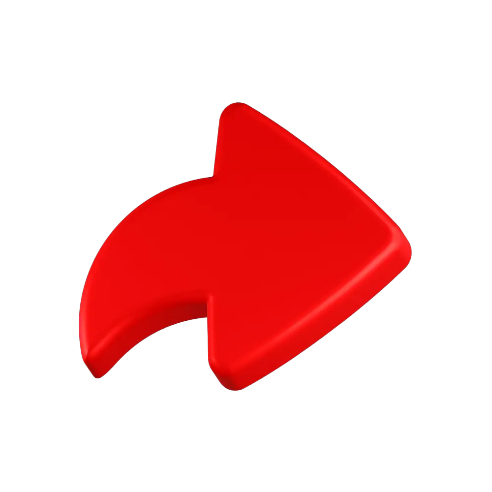 Share Arrow Icon 3D free