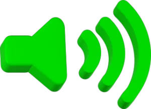 Sound Volume Symbol, Audio Icon 3D Free