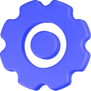 Gear Setting 3D Icon Free