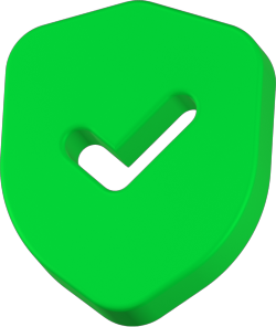 Check Shield 3D Icon Free
