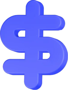 Dollar Currency Symbol 3D Icon Free