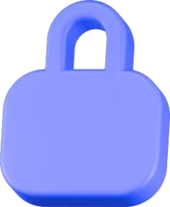 Padlock Security 3D Icon Free